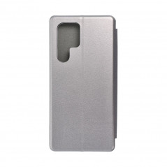 Samsung Galaxy S22 Ultra Wallet Cases Book Elegance Elegant  Grey