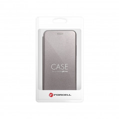 Samsung Galaxy S22 Ultra Wallet Cases Book Elegance Elegant  Grey 