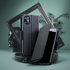 Oppo Find X3 Neo Wallet Cases Fancy Book Black 