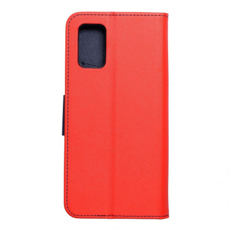 Samsung Galaxy A03 Wallet Cases Fancy Book Red / Navy 