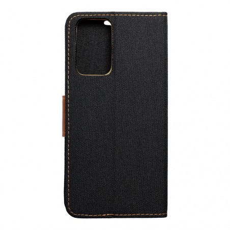 XIAOMI Redmi Note 10 Pro Max Wallet Cases CANVAS Book Black