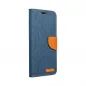 Samsung Galaxy S21 FE 5G Wallet Cases CANVAS Book Navy blue 