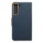 Samsung Galaxy S21 FE 5G Wallet Cases CANVAS Book Navy blue 