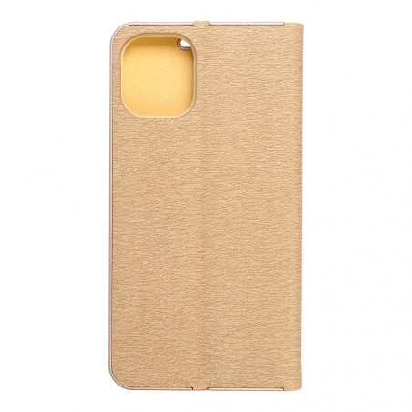 Apple iPhone 12 mini Wallet Cases LUNA Book Gold Elegant  Gold 