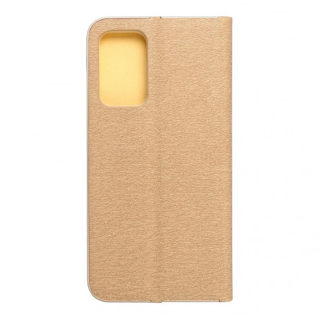 Samsung Galaxy A52 5G Wallet Cases LUNA Book Gold Elegant  Gold