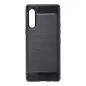 LG Velvet Case Carbon Elegant  Black 