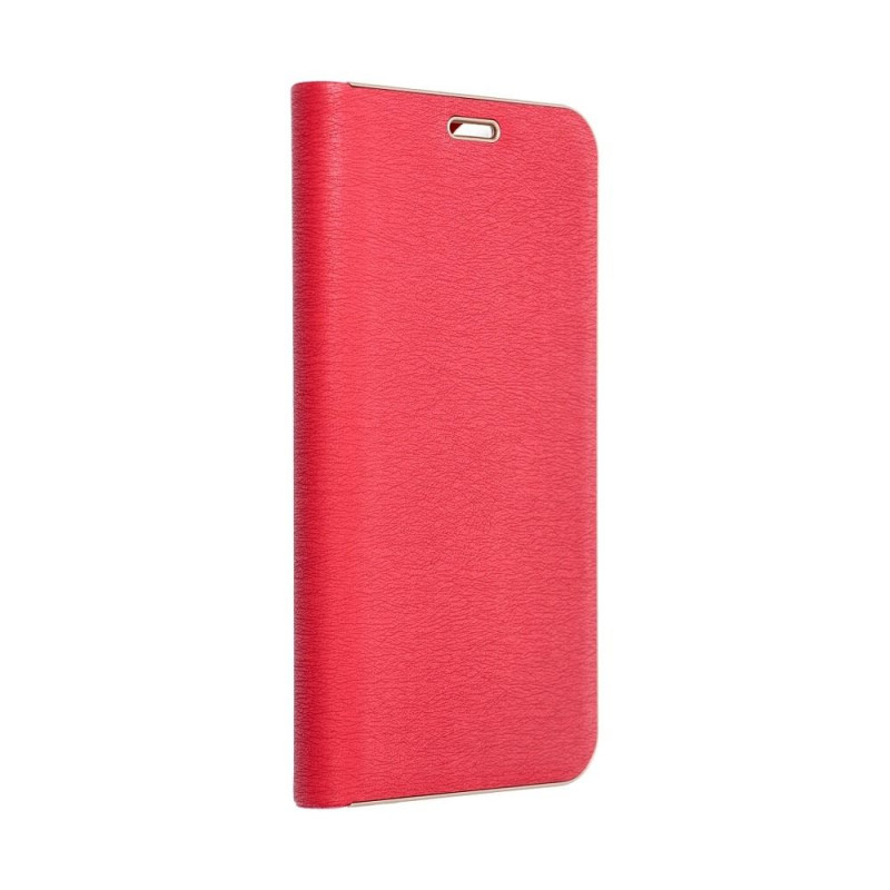 Samsung Galaxy S21 Ultra 5G Wallet Cases LUNA Book Gold Elegant  Red 