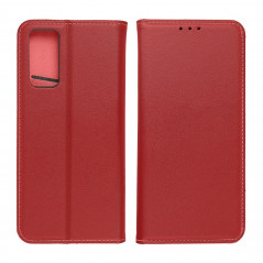 Samsung Galaxy S22 Ultra Wallet Cases Leather case SMART PRO Elegant  Claret 