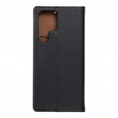 Samsung Galaxy S22 Ultra Wallet Cases Leather case SMART PRO Elegant  Black 