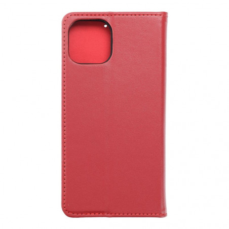 Apple iPhone 13 Wallet Cases Leather case SMART PRO Elegant  Claret 