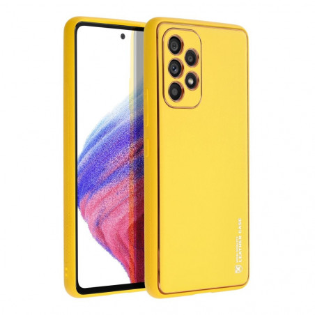 Samsung Galaxy A53 5G Case Leather Yellow