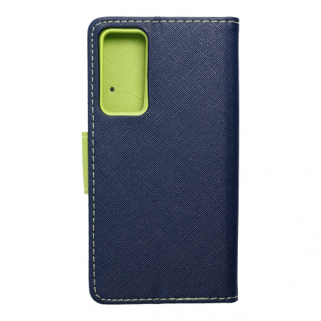 XIAOMI 12X Wallet Cases Fancy Book Navy / Lime 