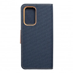 Samsung Galaxy A33 Wallet Cases CANVAS Book Navy blue 