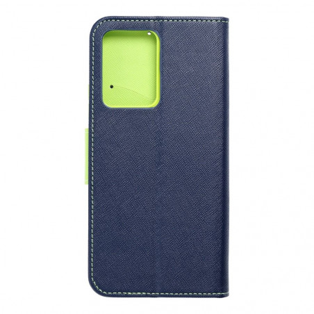 XIAOMI 11T PRO Wallet Cases Fancy Book Navy / Lime 