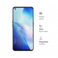 Oppo Reno5 5G Tempered glass Blue Star 9H Transparent 