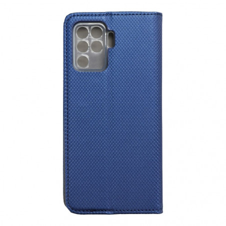 Oppo A94 Wallet Cases Smart Case Book Navy 