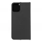 Apple iPhone 12 Pro Wallet Cases LUNA Book Carbon Carbon Fibre, Elegant  Black 