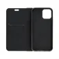 Apple iPhone 12 Pro Wallet Cases LUNA Book Carbon Carbon Fibre, Elegant  Black 