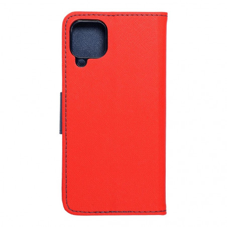 Samsung Galaxy A22 LTE Wallet Cases Fancy Book Red / Navy 