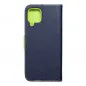 Samsung Galaxy A22 LTE Wallet Cases Fancy Book Navy / Lime 