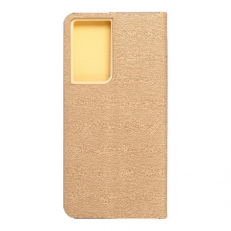 Samsung Galaxy S21 Ultra 5G Wallet Cases LUNA Book Gold Elegant  Gold 