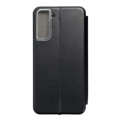 Samsung Galaxy S21 Plus 5G Wallet Cases Book Elegance Elegant  Black 