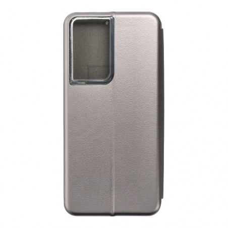 Samsung Galaxy S21 Ultra 5G Wallet Cases Book Elegance Elegant  Grey