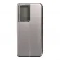 Samsung Galaxy S21 Ultra 5G Wallet Cases Book Elegance Elegant  Grey 