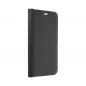 Samsung Galaxy S21 FE 5G Wallet Cases LUNA Book Carbon Carbon Fibre, Elegant  Black 