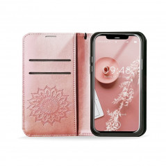 Samsung Galaxy A52 LTE Wallet Cases MEZZO Book Mandala  Rose gold 