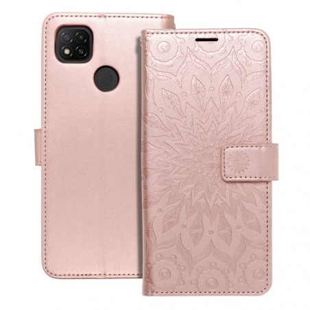 XIAOMI Redmi 9A Wallet Cases MEZZO Book Mandala  Rose gold 