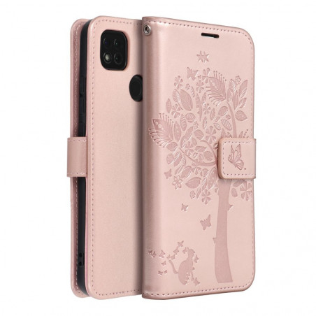 XIAOMI Redmi 9A Wallet Cases MEZZO Book Mandala  Rose gold 