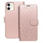 Apple iPhone 12 Wallet Cases MEZZO Book Mandala  Rose gold 