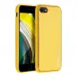 Apple iPhone SE 2022 5G Case Leather Yellow 