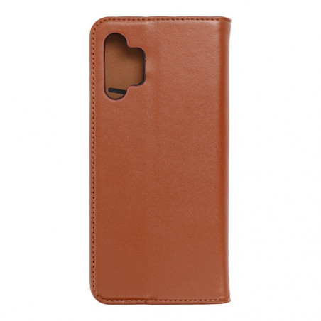 Samsung Galaxy A32 LTE Wallet Cases Leather case SMART PRO Elegant  Brown