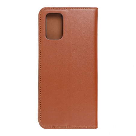 Samsung Galaxy A02s Wallet Cases Leather case SMART PRO Elegant  Brown