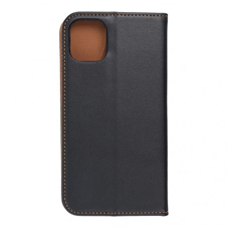 Apple iPhone 11 Wallet Cases Leather case SMART PRO Elegant  Black 