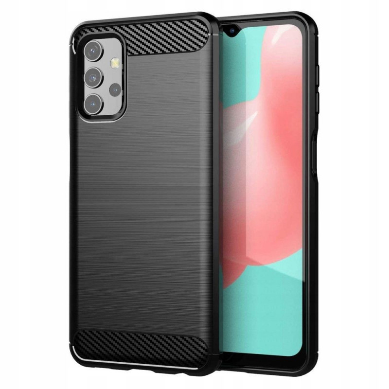 Oppo A74 5G Case Carbon Elegant  Black 