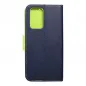 XIAOMI Redmi Note 10 Pro Max Wallet Cases Fancy Book Navy / Lime 