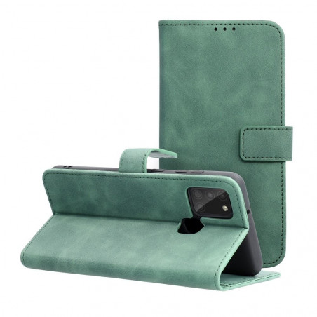 Samsung Galaxy A21s Wallet Cases TENDER Book Green 