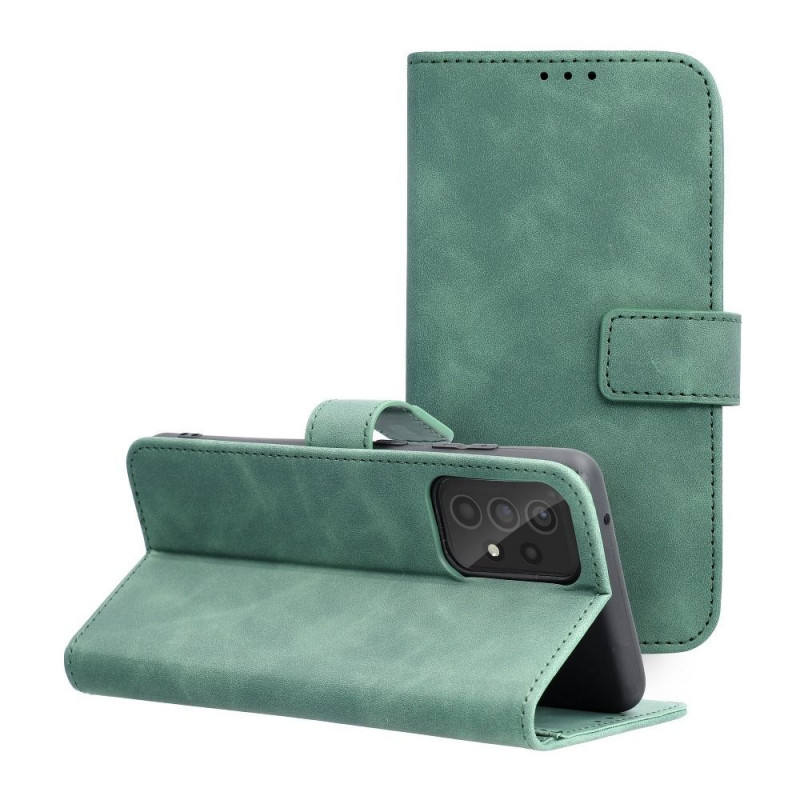 Samsung Galaxy A52 5G Wallet Cases TENDER Book Green 