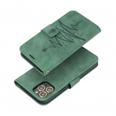 Apple iPhone 13 Pro Wallet Cases MEZZO Book Tree  Green 