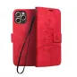 Apple iPhone 13 Pro Max Wallet Cases MEZZO Book Tree  Red 