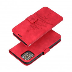 Apple iPhone 13 Pro Max Wallet Cases MEZZO Book Tree  Red 