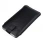 Samsung Galaxy A41 Univerzálne puzdro Pocket Carbon Carbon pattern  Black 