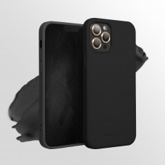 Apple iPhone 12 Pro Case Roar Space Monochrome, Elegant  Black 