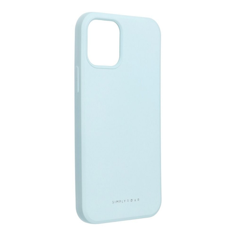 Apple iPhone 12 Pro Case Roar Space Monochrome, Elegant  Sky Blue 