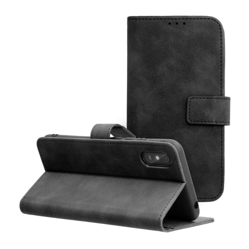 XIAOMI Redmi 9A Wallet Cases TENDER Book Black 