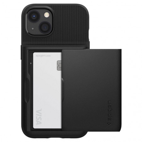 Apple iPhone 13 Case Spigen Slim Armor CS Black 