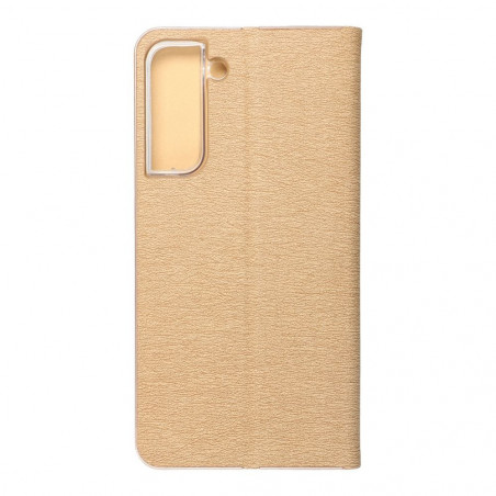 Samsung Galaxy S22 Plus Wallet Cases LUNA Book Gold Elegant  Gold